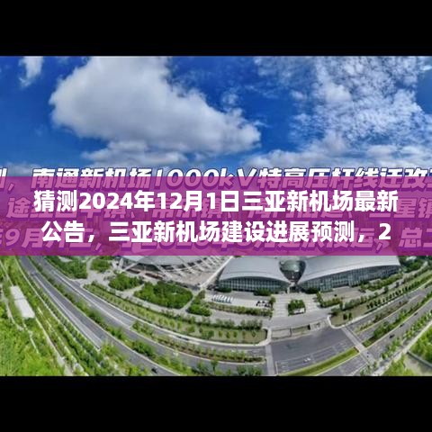 三亚新机场建设进展预测与最新公告解读，展望2024年展望与观点碰撞