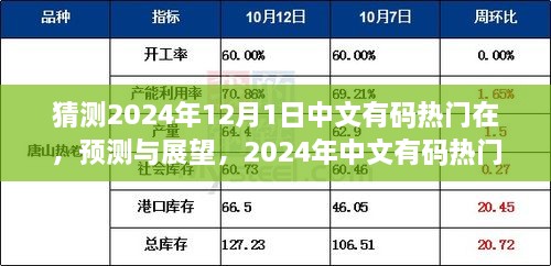 2024年中文有码热门趋势预测与解析