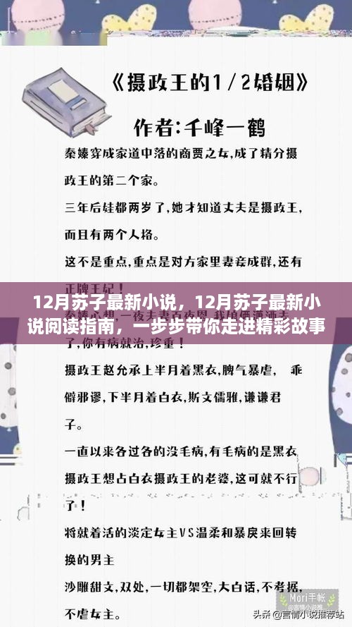 苏子最新小说阅读指南，带你走进精彩故事世界的十二月新作速递