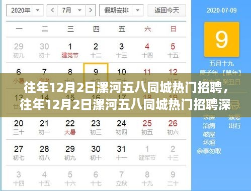 往年12月2日漯河五八同城热门招聘深度剖析与解析