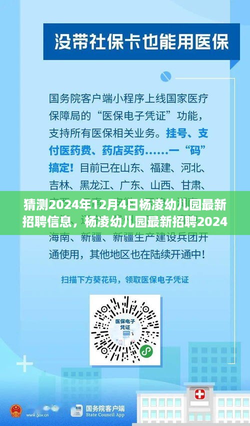 杨凌幼儿园最新招聘职位申请攻略，2024年12月4日职位申请指南及预测分析