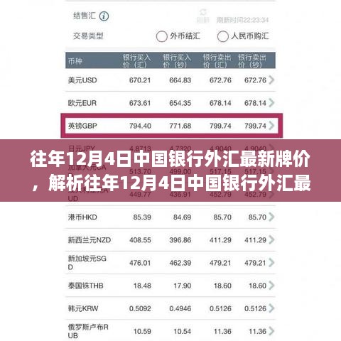 往年12月4日中国银行外汇最新牌价解析，汇率波动背后的多重因素与观点透视