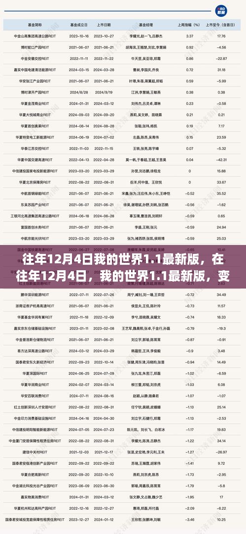 变化中的成长与自信之光，我的世界1.1最新版发布回顾