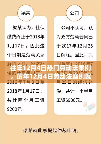 历年12月4日劳动法案例聚焦，解读、展望与趋势的洞察报告