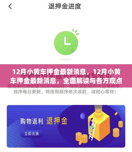 12月小黄车押金最新消息，全面解读与各方观点分析汇总