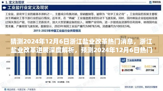 猜测2024年12月6日浙江盐业改革热门消息，浙江盐业改革进展深度解析，预测2024年12月6日热门动态之探索