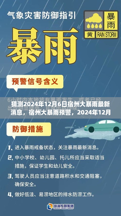 2024年12月6日宿州大暴雨预警及深度解析