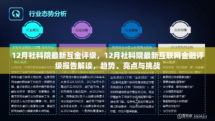 12月社科院最新互联网金融评级报告解读，趋势、亮点与挑战概览