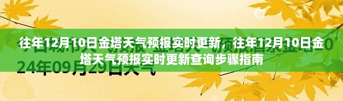 往年12月10日金塔天气预报实时更新，查询步骤指南及天气预测概览