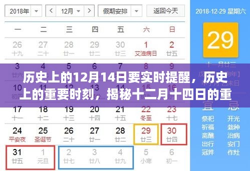 揭秘历史重大时刻，十二月十四日的重大事件回顾与实时提醒