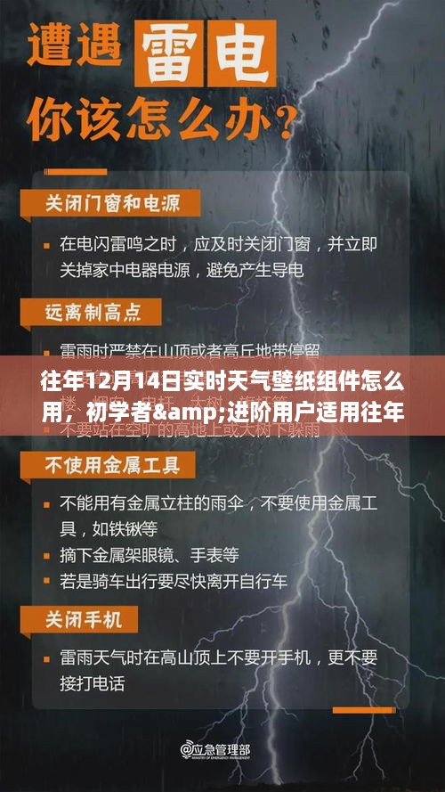 往年12月14日实时天气壁纸组件使用指南，初学者与进阶用户适用