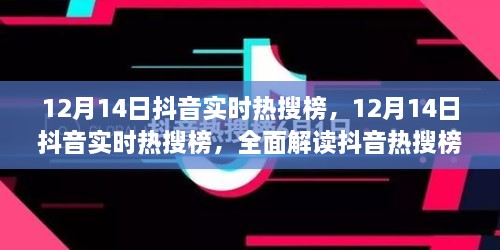 独家解读，揭秘抖音热搜榜特性与用户体验，12月14日实时热搜榜单分析