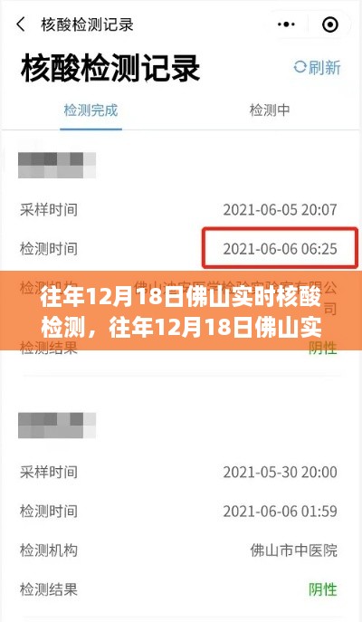 往年12月18日佛山实时核酸检测，全面评测与详细介绍