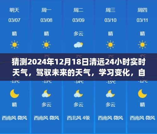 清远市未来天气猜想，驾驭变化，自信闪耀——清远市2024年12月18日实时天气猜想与挑战