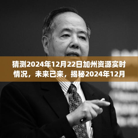 揭秘智能科技新纪元下，未来加州资源全景展望，2024年12月22日资源实时情况预测分析。