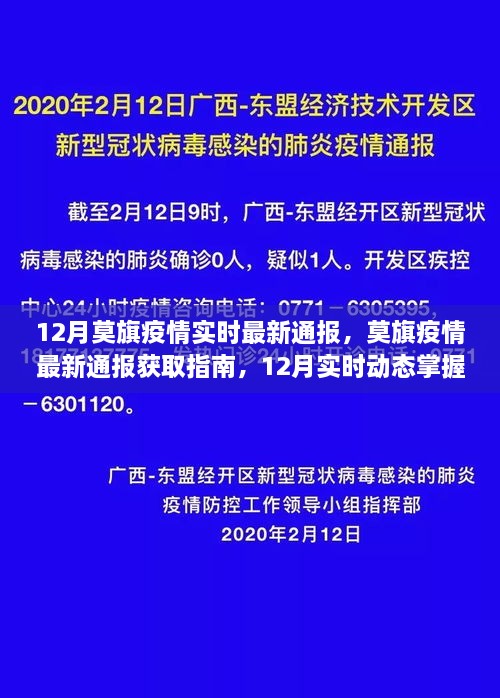 莫旗疫情实时动态通报，最新消息获取指南与最新动态掌握