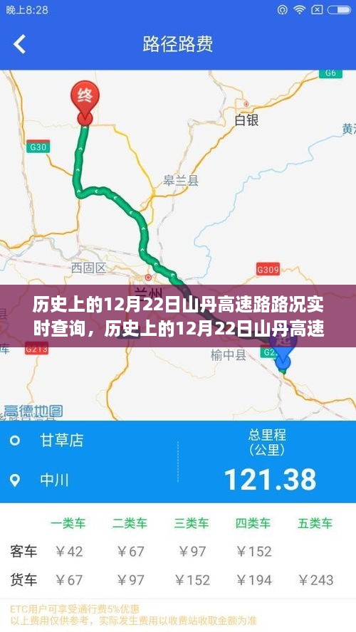 历史上的12月22日山丹高速路况回顾与实时洞察，路况实时查询及分析