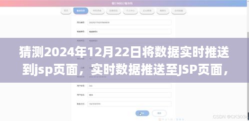 2024年实时数据推送至JSP页面的技术趋势预测与体验评测
