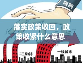 落实政策收回，政策收紧什么意思 