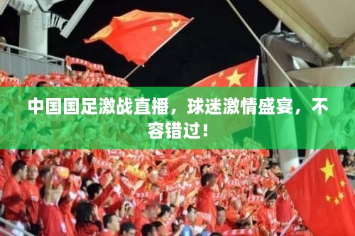 中国国足激战直播，球迷激情盛宴，不容错过！