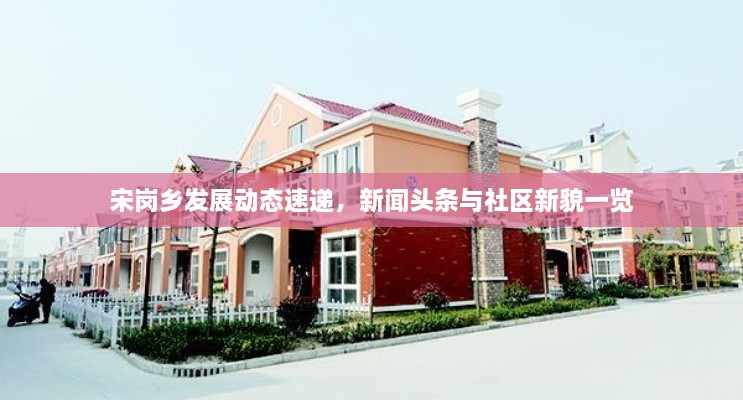 宋岗乡发展动态速递，新闻头条与社区新貌一览