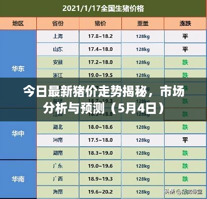 今日最新猪价走势揭秘，市场分析与预测（5月4日）