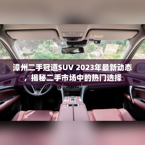 漳州二手冠道SUV 2023年最新动态，揭秘二手市场中的热门选择