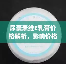 尿囊素维E乳膏价格解析，影响价格的因素探讨