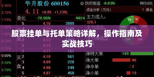 股票挂单与托单策略详解，操作指南及实战技巧