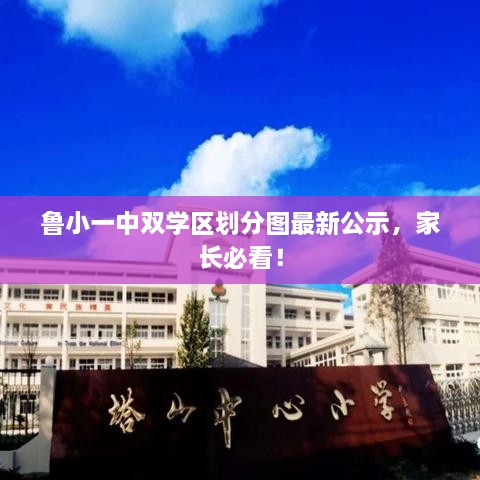 鲁小一中双学区划分图最新公示，家长必看！