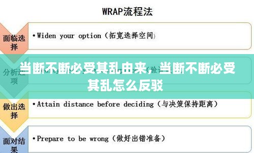 当断不断必受其乱由来，当断不断必受其乱怎么反驳 