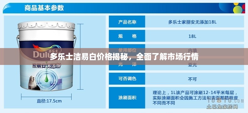 多乐士洁易白价格揭秘，全面了解市场行情